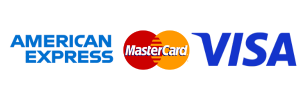 SSL Secured Connection. Payment methods accepted: American Express, MasterCard and Visa